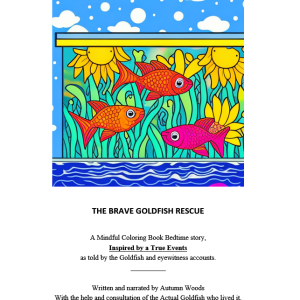 Goldfish Bedtime Coloring Book